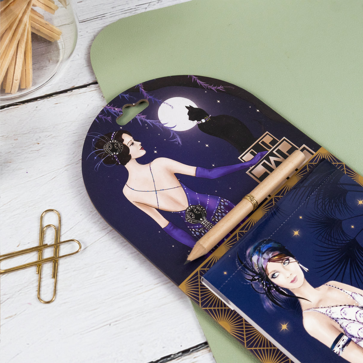 Claire Coxon Art Deco 2026 Magnetic Weekly Calendar