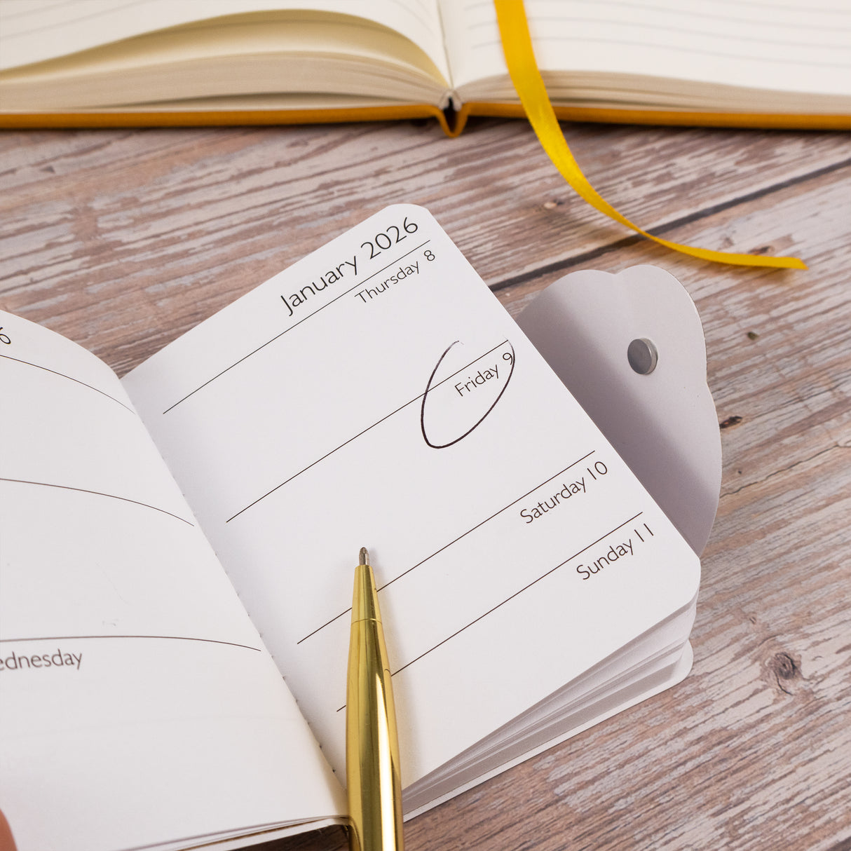 Peter Rabbit 2026 Mini Weekly Diary – Pocket Size with Magnetic Closure