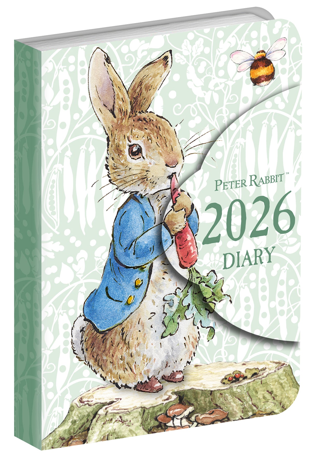 Peter Rabbit 2026 Mini Weekly Diary – Pocket Size with Magnetic Closure