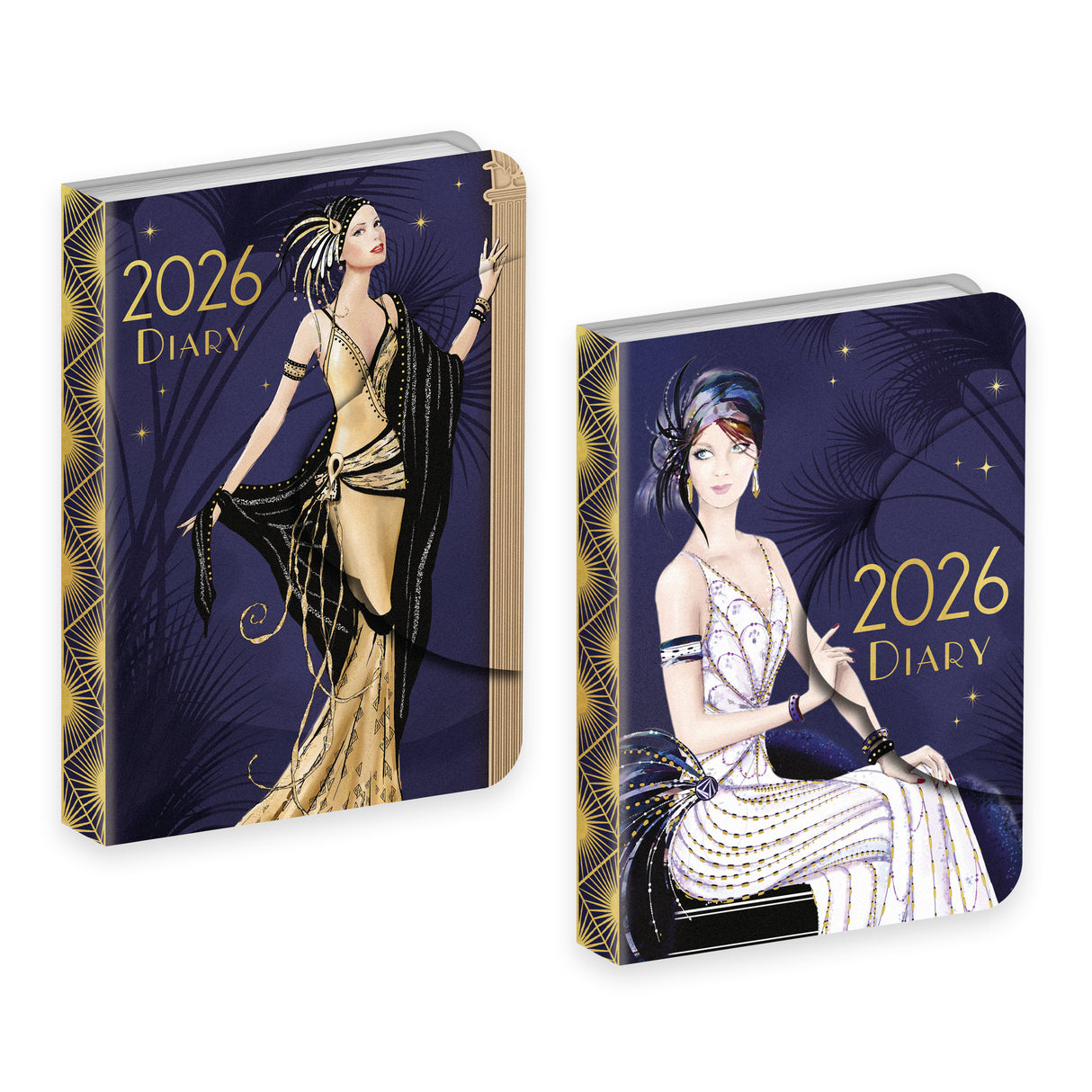Claire Coxon Art Deco 2026 Mini Weekly Diary