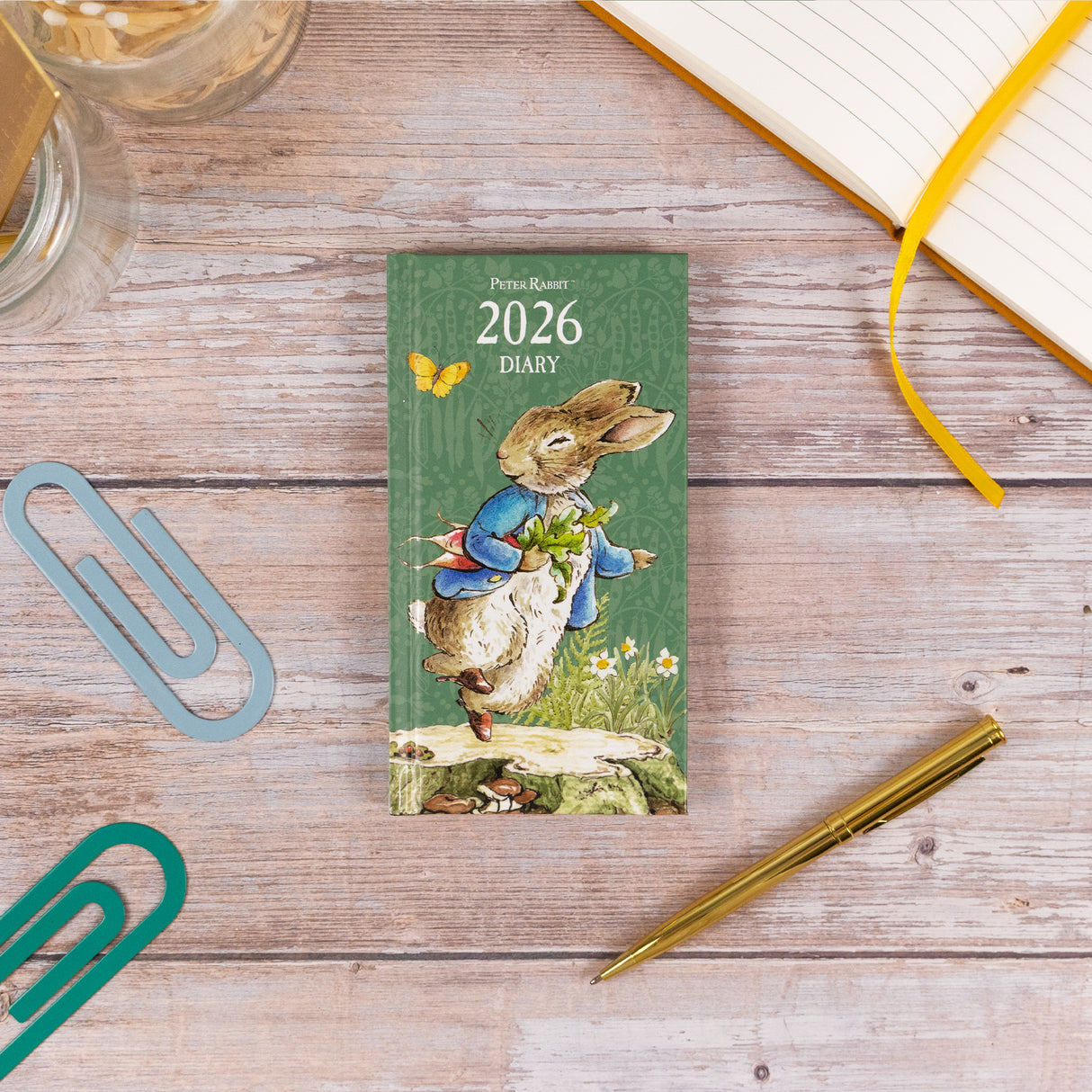 Peter Rabbit 2026 Slim Weekly Diary