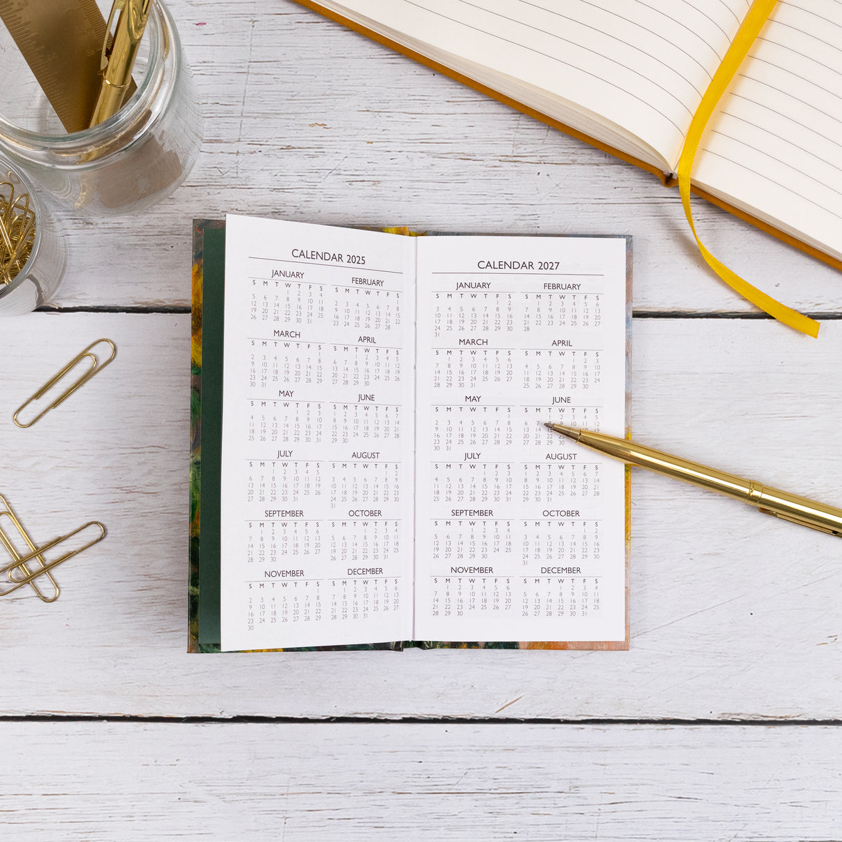 Fine Art 2026 Slim Weekly Diary