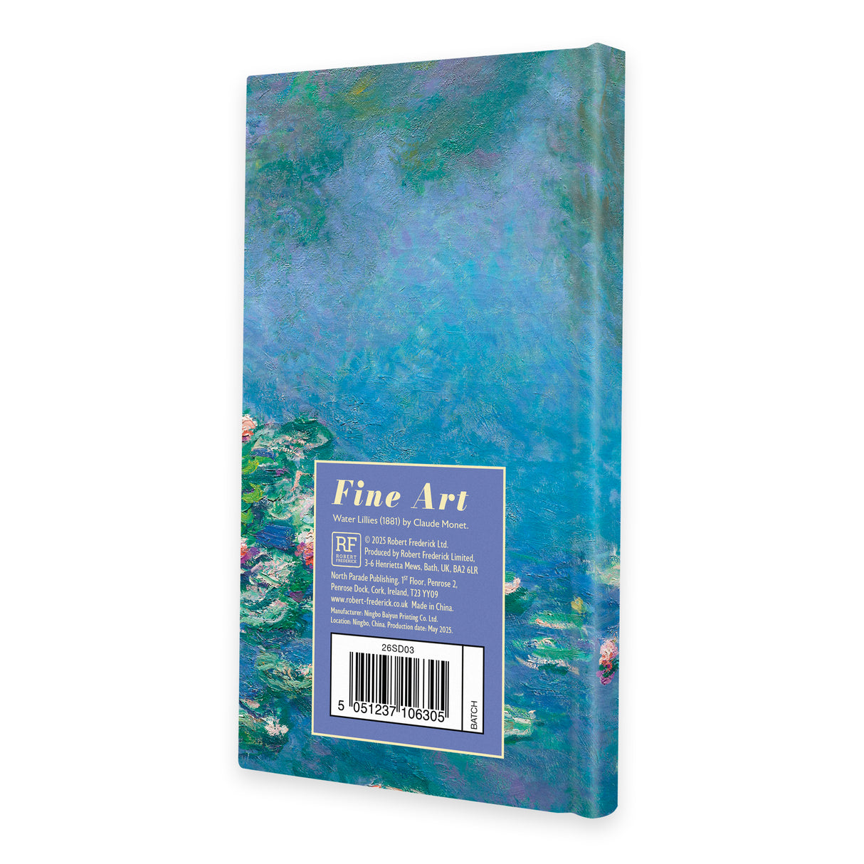 Fine Art 2026 Slim Weekly Diary