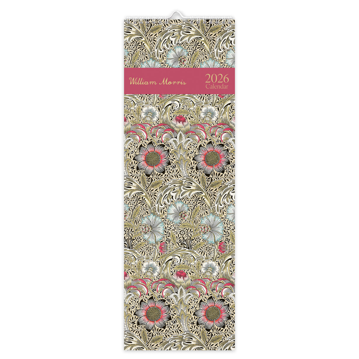 William Morris 2026 Slim Wall Calendar