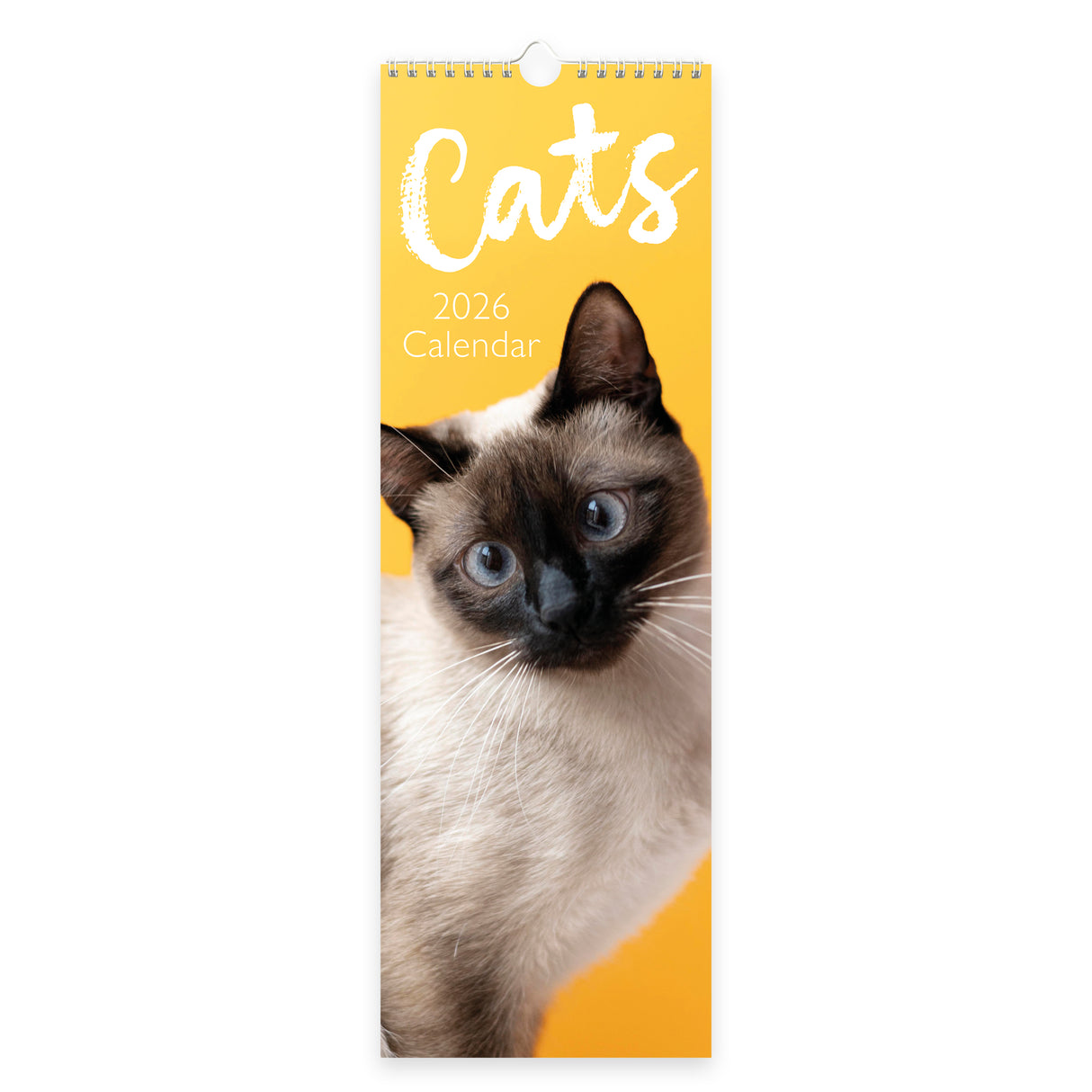 Cats Slim 2026 Wall Calendar