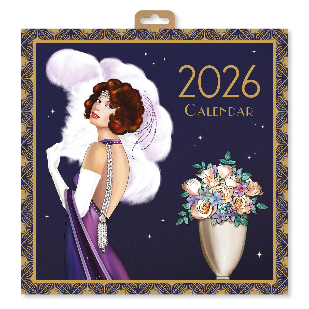 Claire Coxon Art Deco 2026 Wall Calendar