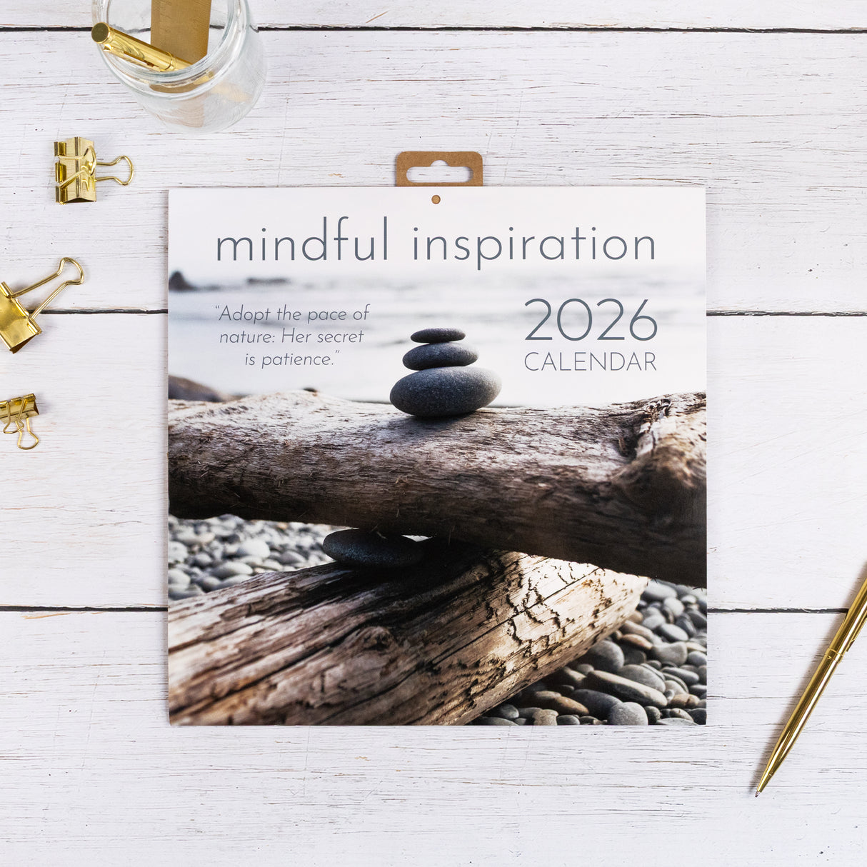 Mindful Inspiration 2026 Wall Calendar