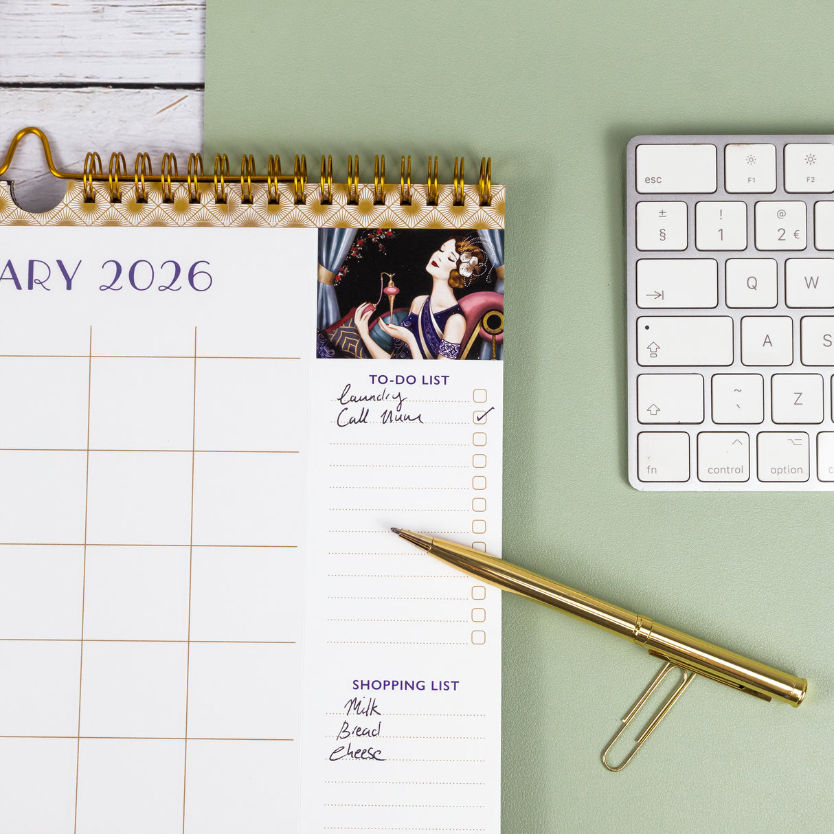 Claire Coxon 2026 Family Calendar – 5 Column Planner