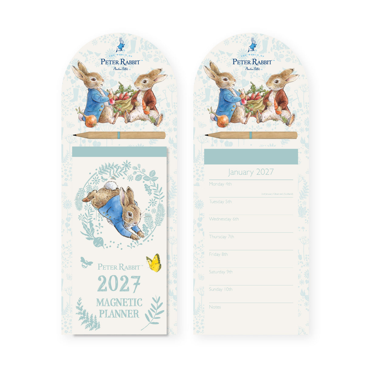 Peter Rabbit Magnetic Planner 2027