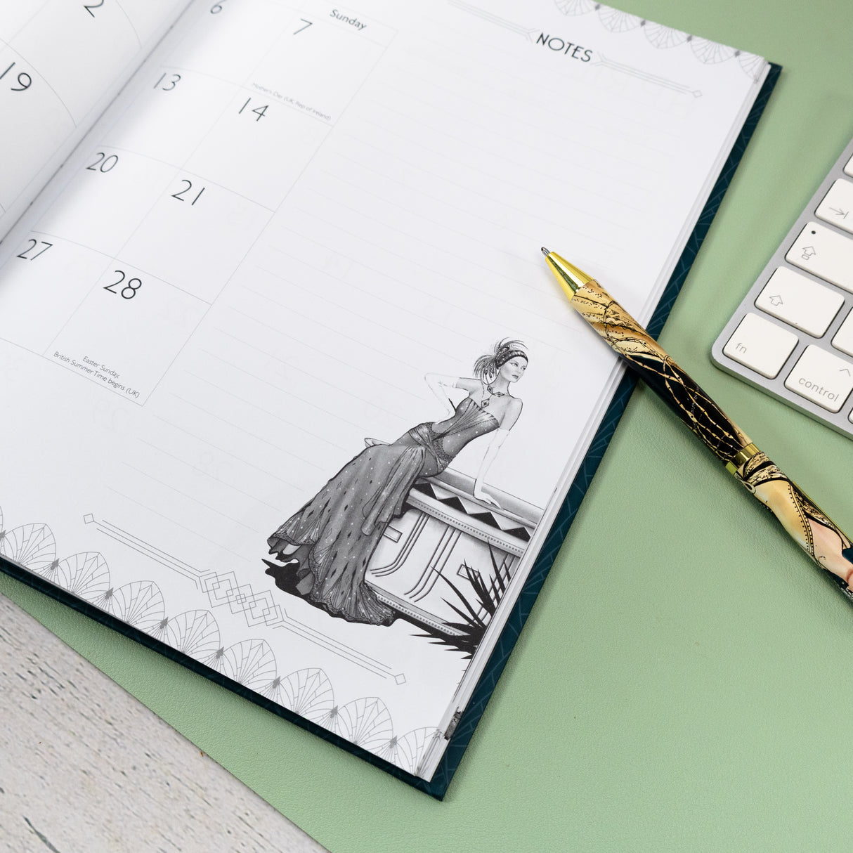 Claire Coxon Art Deco Year Planner 2027