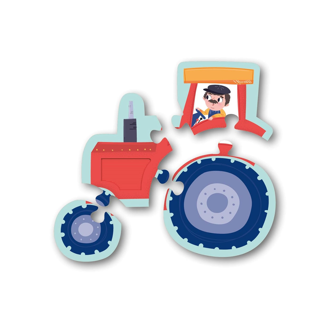 Touch and Feel Puzzle and Board Book Set - Vehicles - Tactile Fun For Children