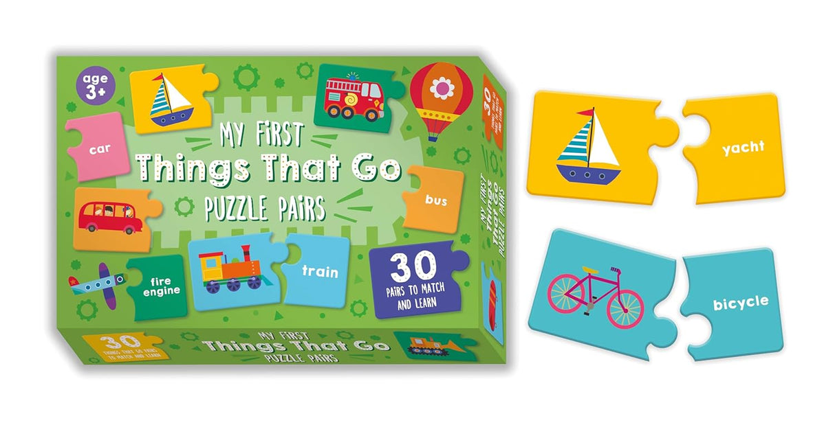 My First Things That Go Puzzle Pairs