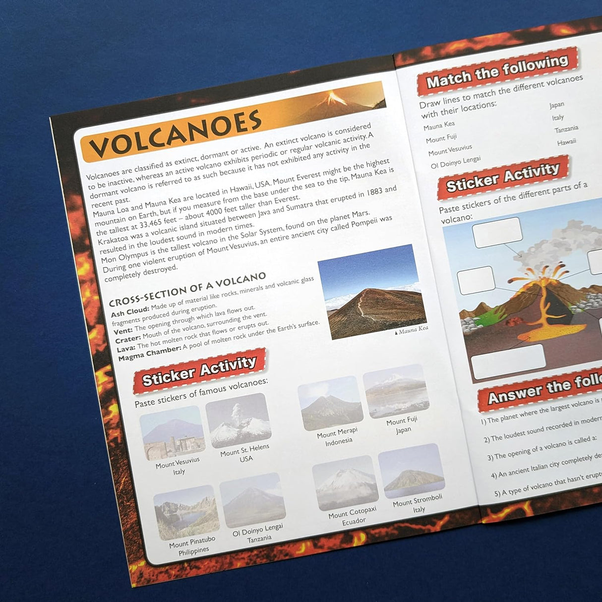 Discover Rocks & Minerals Sticker Book - Find, Stick and Learn