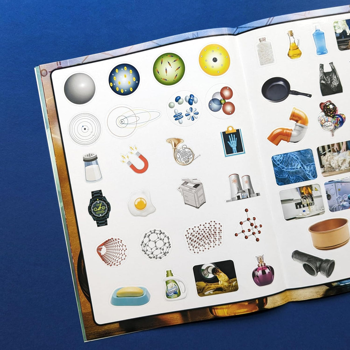 Discover Chemistry Sticker Book - Find, Stick and Learn