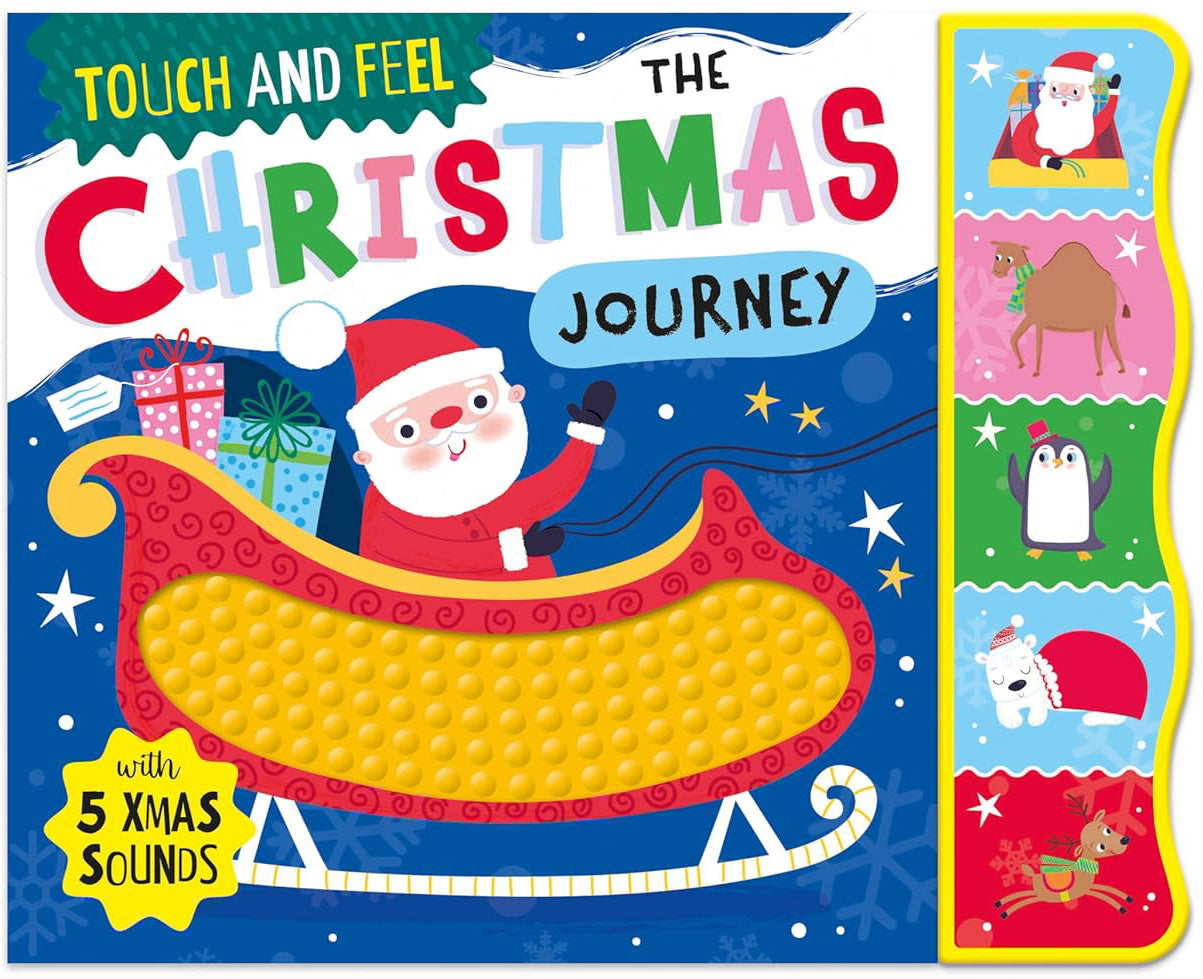 The Christmas Journey - Children's Touch and Feel Silicone Sound Book