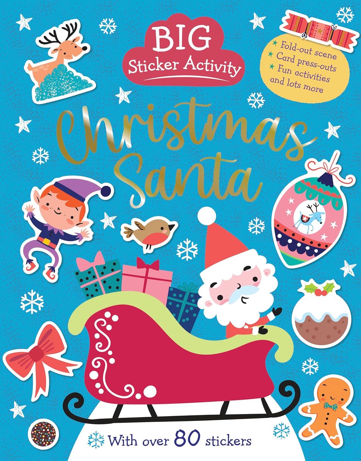 Christmas Santa - Children's Big Sticker Book