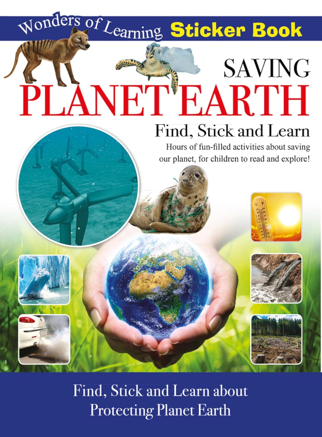 Saving Planet Earth Sticker Book - Find, Stick and Learn