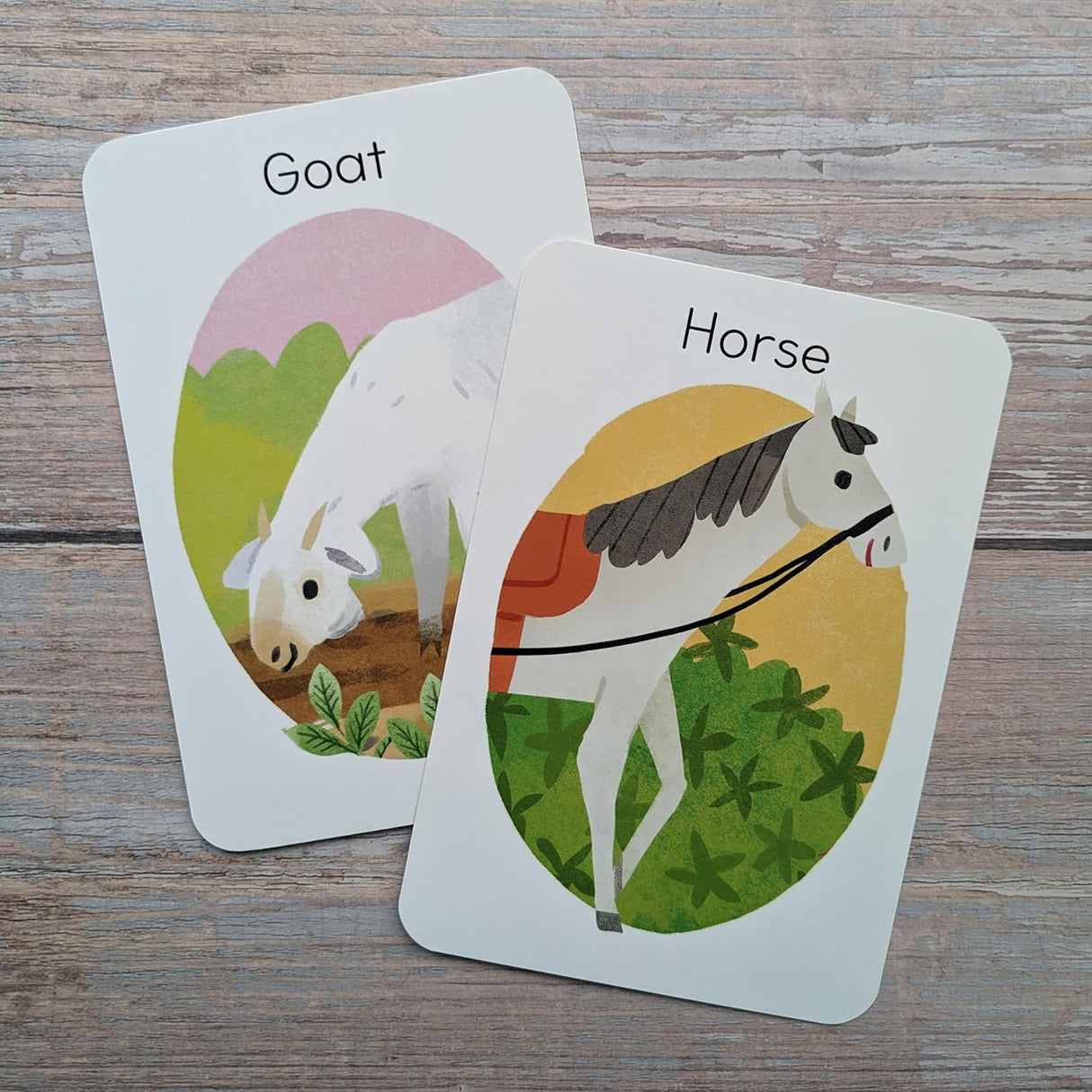 Farmyard Donkey - Children's Matching Card Game