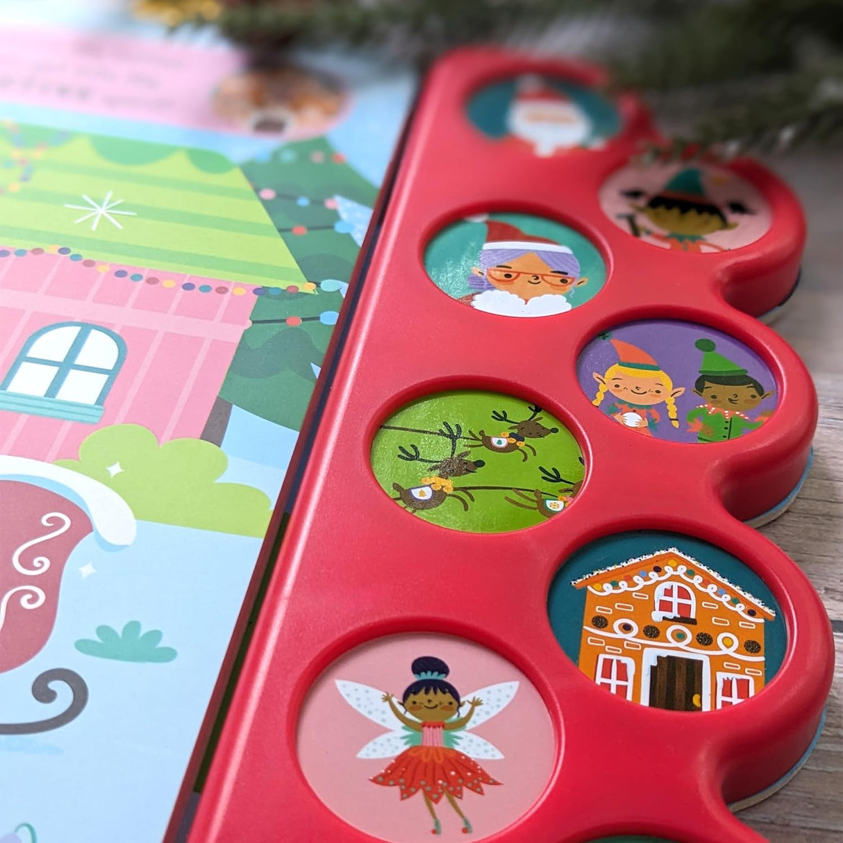 It's Noisy At The North Pole - Children's 10 Button Sound Book