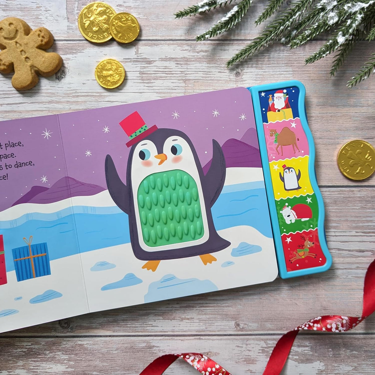 The Christmas Journey - Children's Touch and Feel Silicone Sound Book