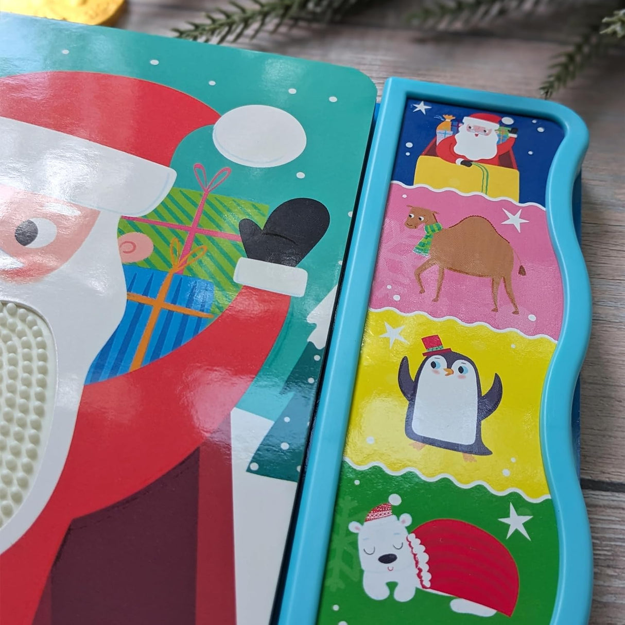 The Christmas Journey - Children's Touch and Feel Silicone Sound Book