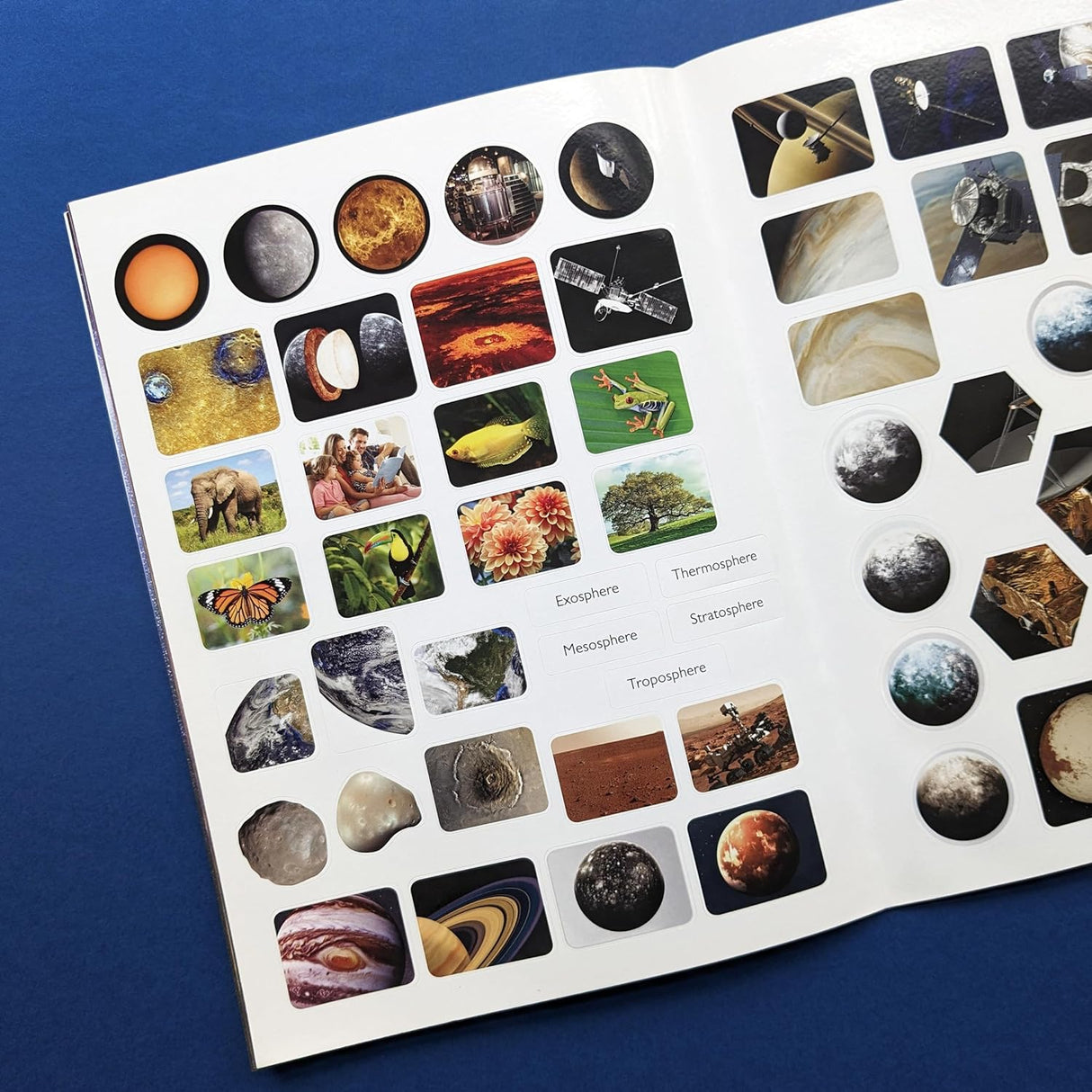Discover Planets Sticker Book - Find, Stick and Learn