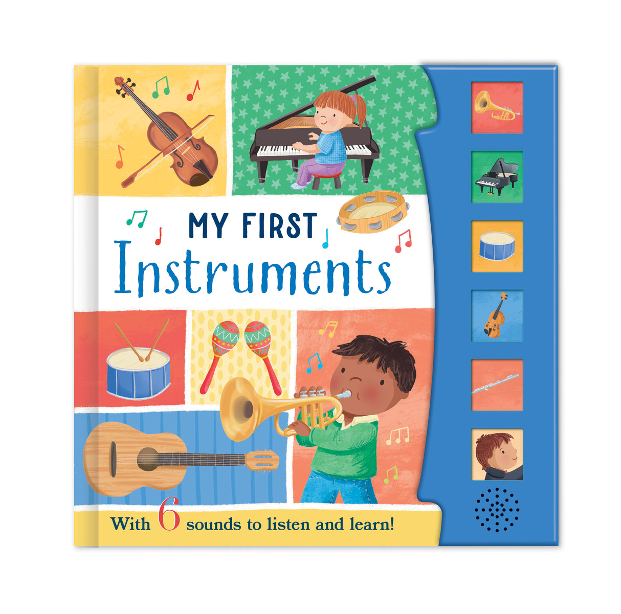 My First Instruments - Children's 6 Button Sound Book