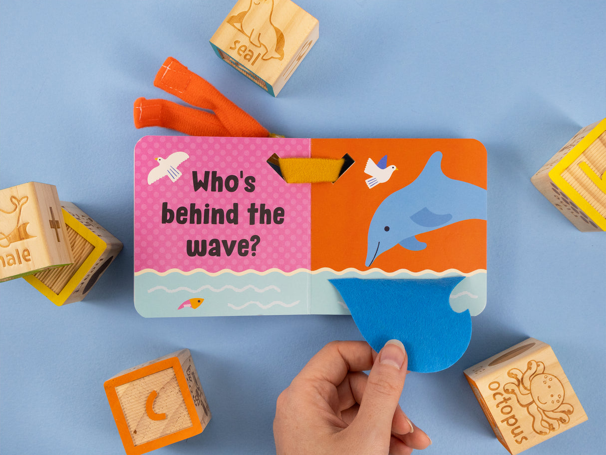 Buggy Book with Felt Flaps – In the Ocean