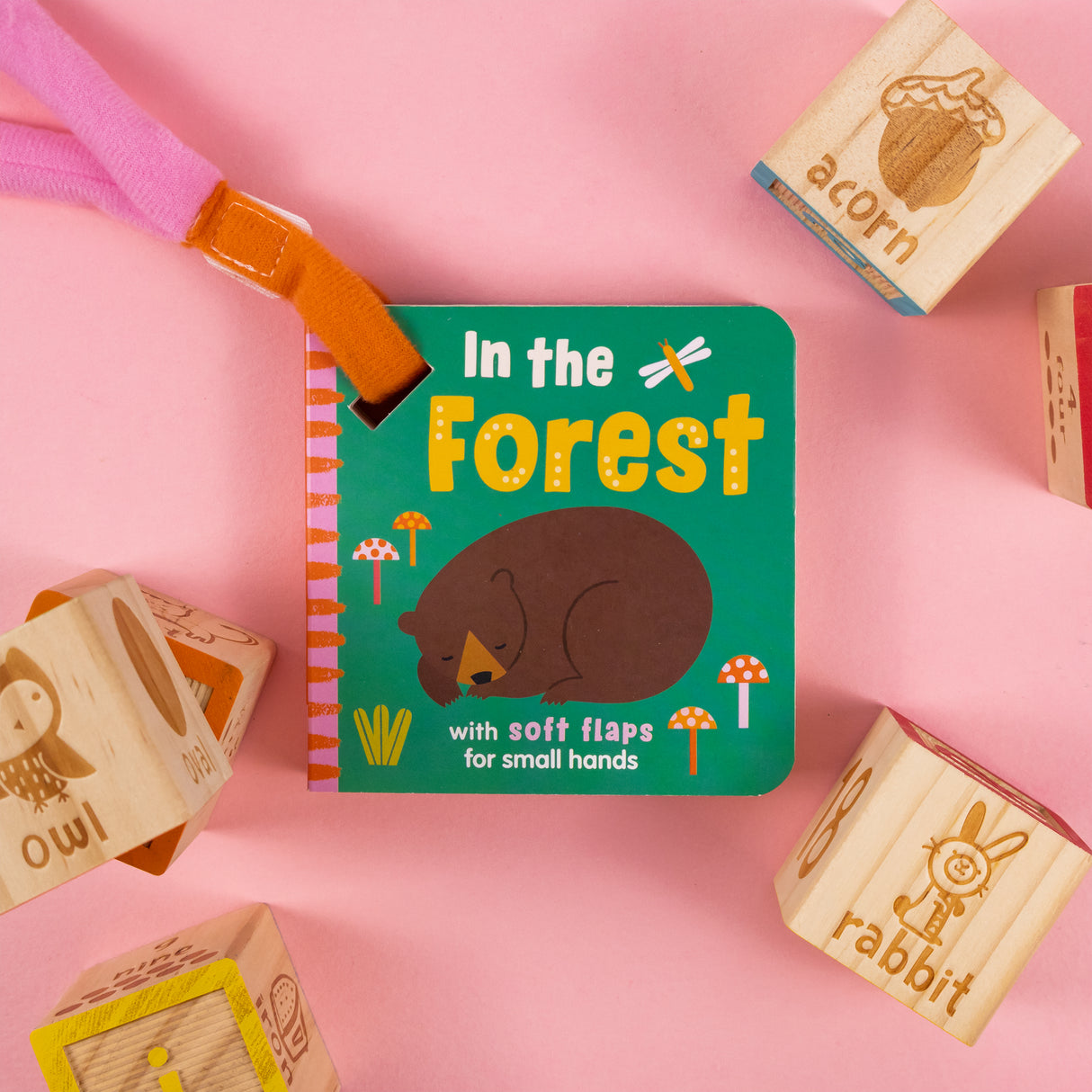 Buggy Book with Felt Flaps – In the Forest