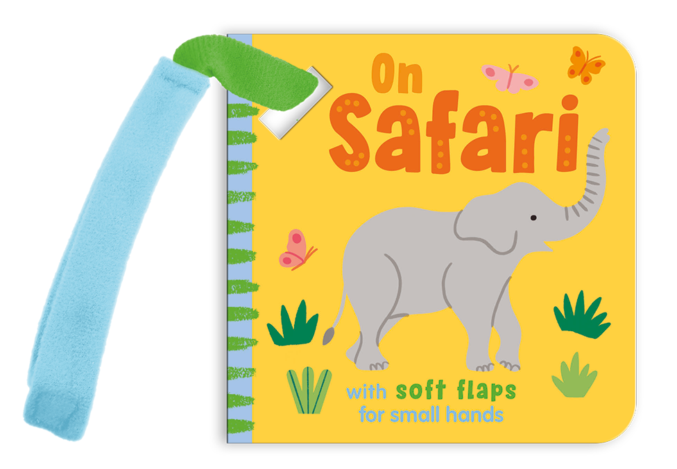 Buggy Book with Felt Flaps – On Safari