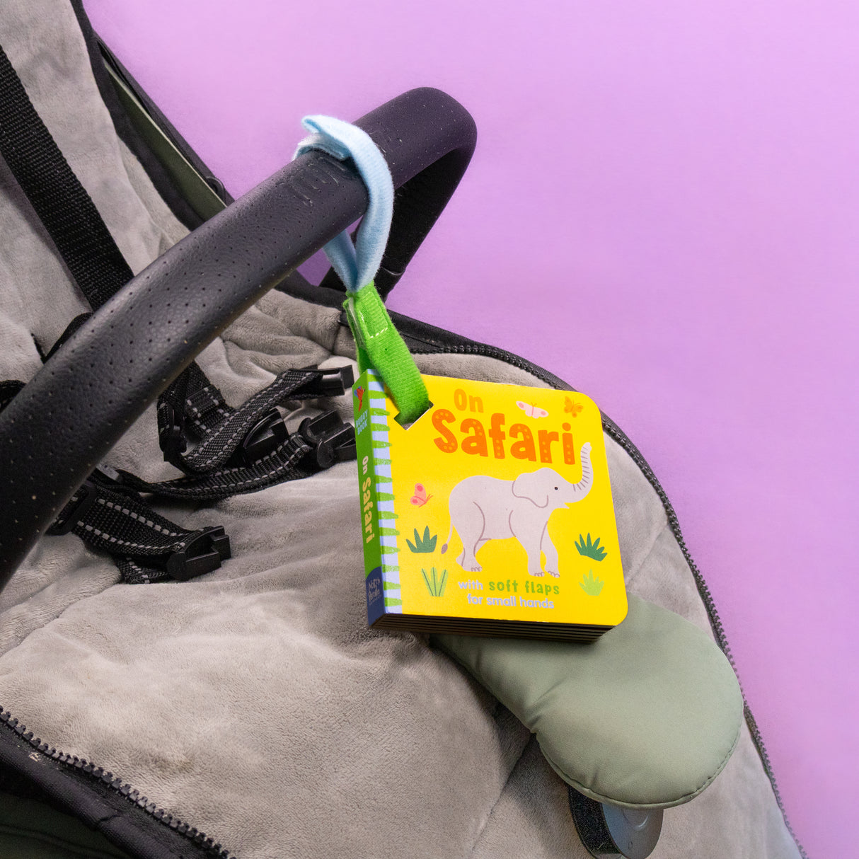 Buggy Book with Felt Flaps – On Safari