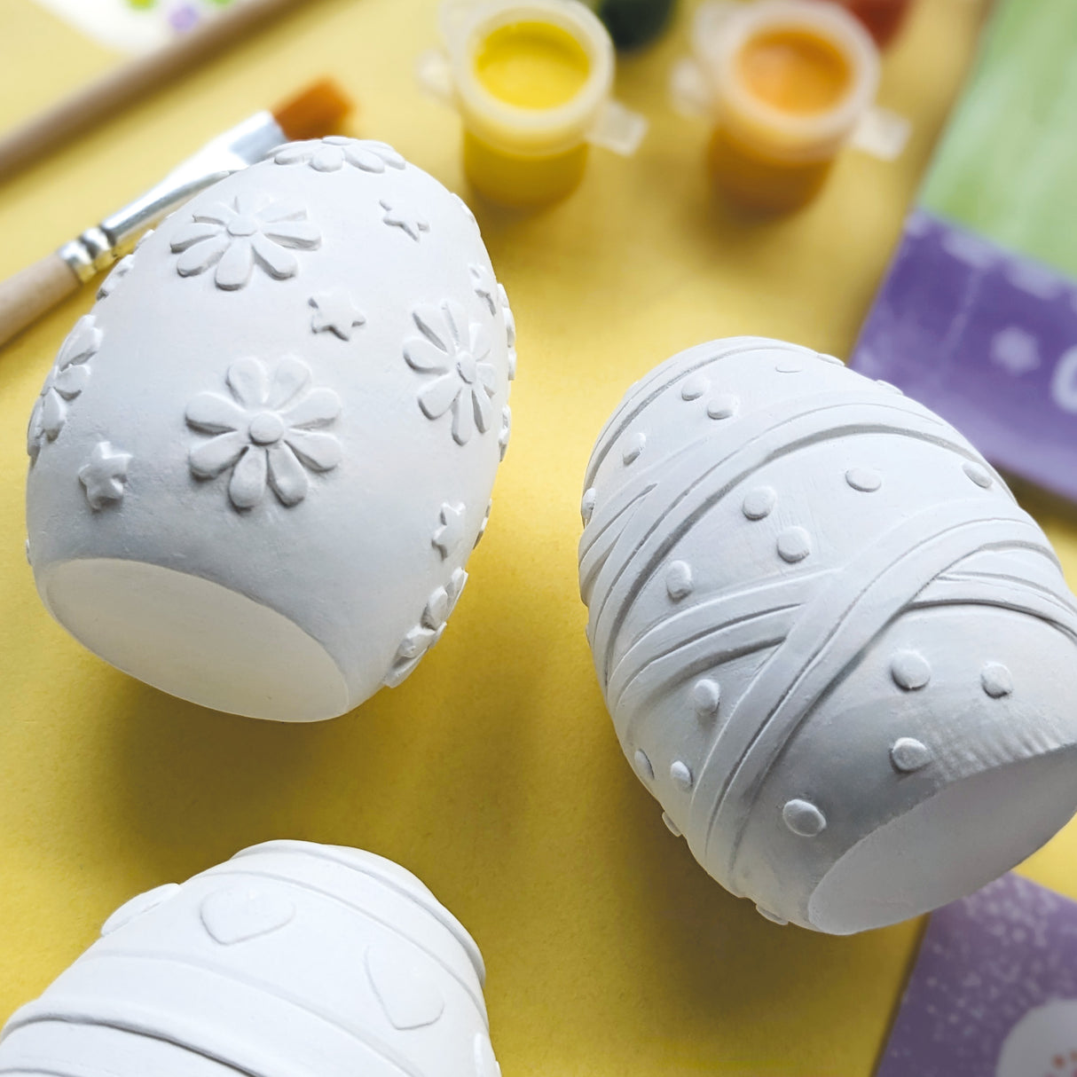 My Easter Art Set – Children’s Activity Set with Paints, Stickers and Plaster Eggs