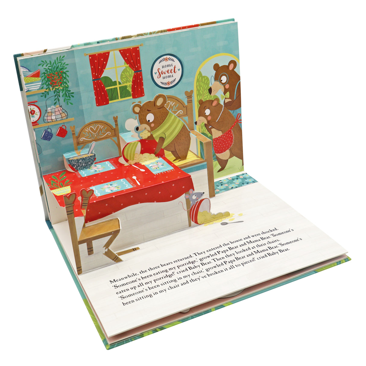 Goldilocks and the Three Bears - Children’s Fairy Tale Pop-Up Book