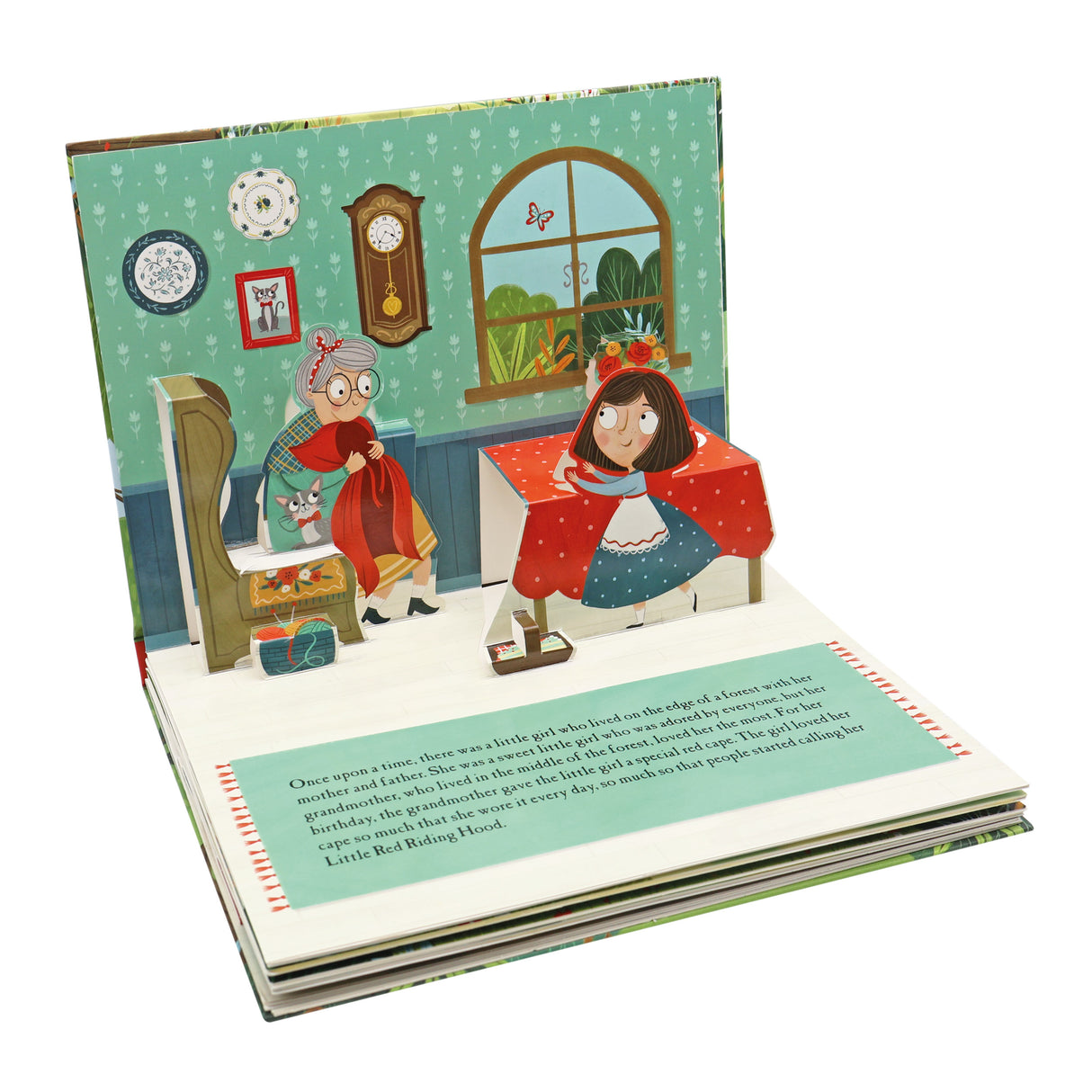 Little Red Riding Hood - Children’s Fairy Tale Pop-Up Book