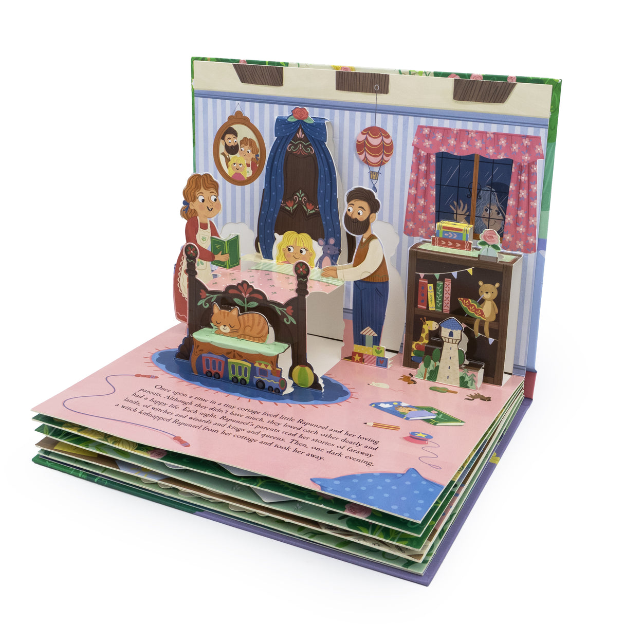 Rapunzel - Children’s Fairy Tale Pop-Up Book