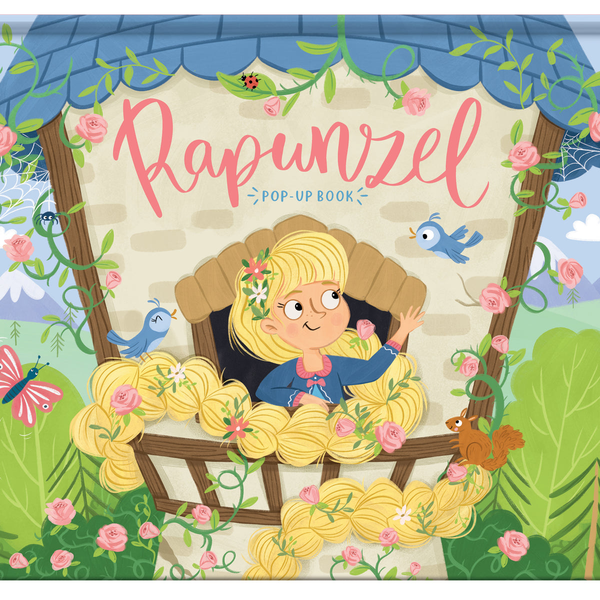 Rapunzel Children's Fairy Tale Pop-Up Book - 3D Storybook for Kids ...