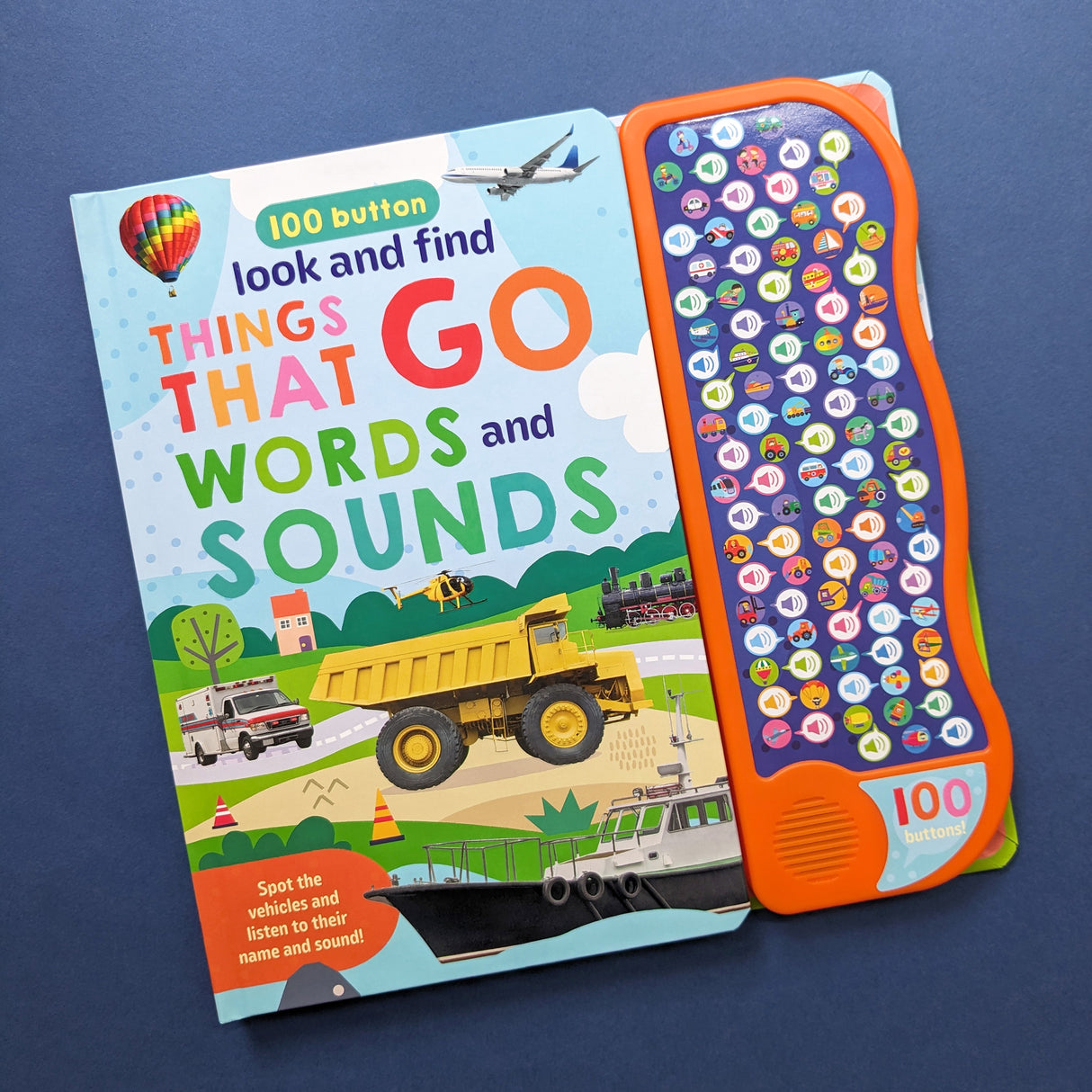 Look And Find Things That Go - Children's 100 Button Sound Book