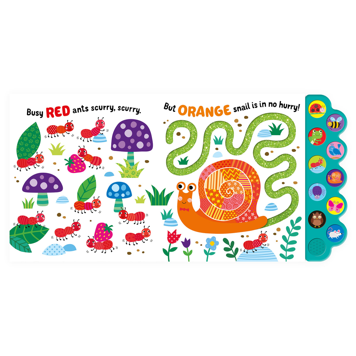 Touch and Feel Garden – 10 Button Sound Book
