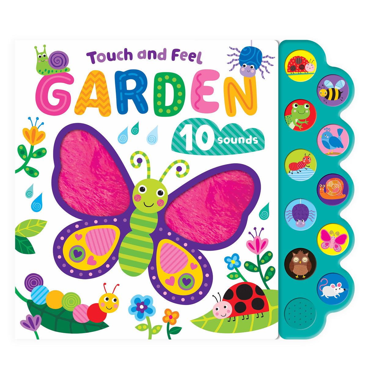 Touch and Feel Garden – 10 Button Sound Book