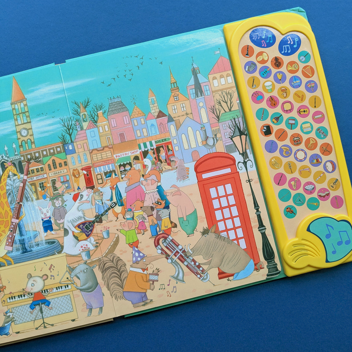 My Busy World Of Instruments - Children's 50 Button Sound Book