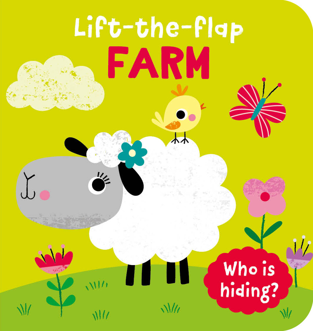Lift-The-Flap Farm – Children’s Mini Board Book