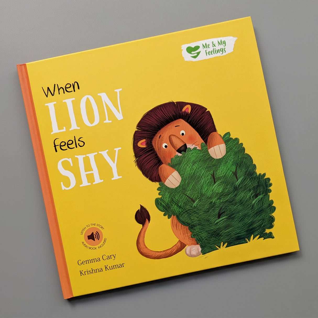 When Lion Feels Shy - Me And My Feelings Children's Hardback Book