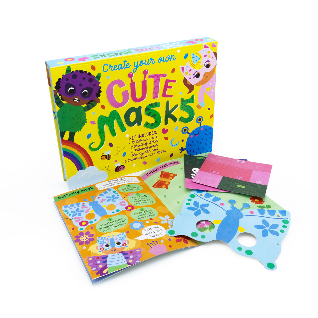 Create Your Own Cute Masks – Children’s Craft Set