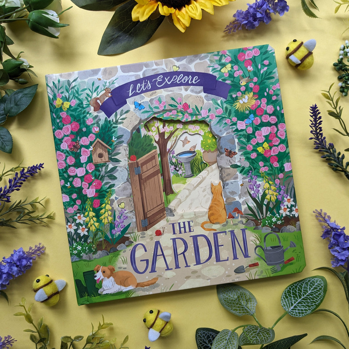 Let's Explore The Garden - Children's Lift-The-Flap Book
