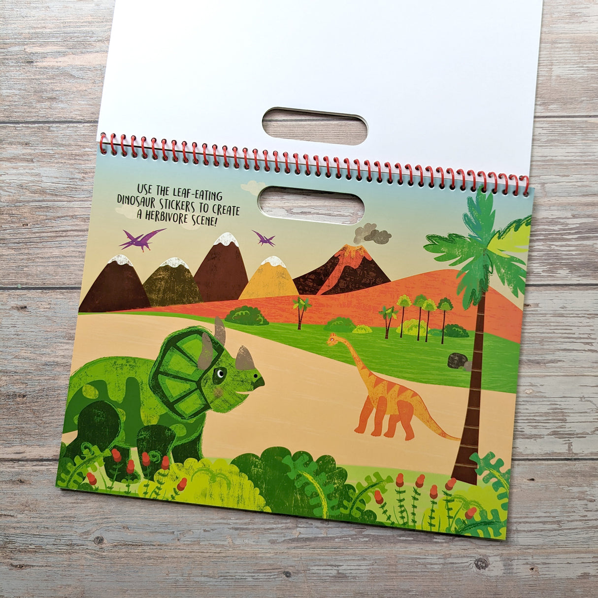 Never-Ending Sticker Fun Activity Book – Dinosaurs