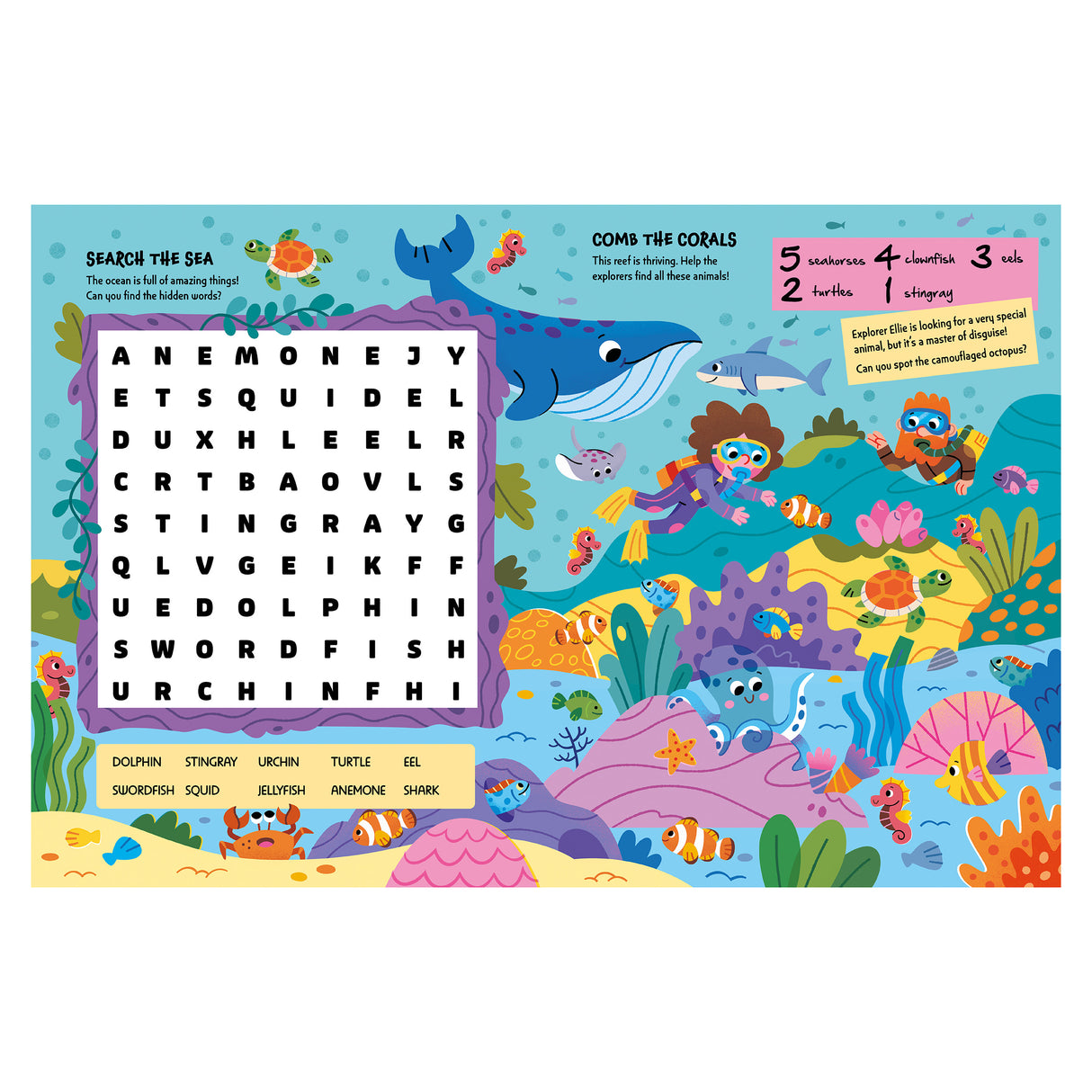 Animal Antics Activity & Sticker Book