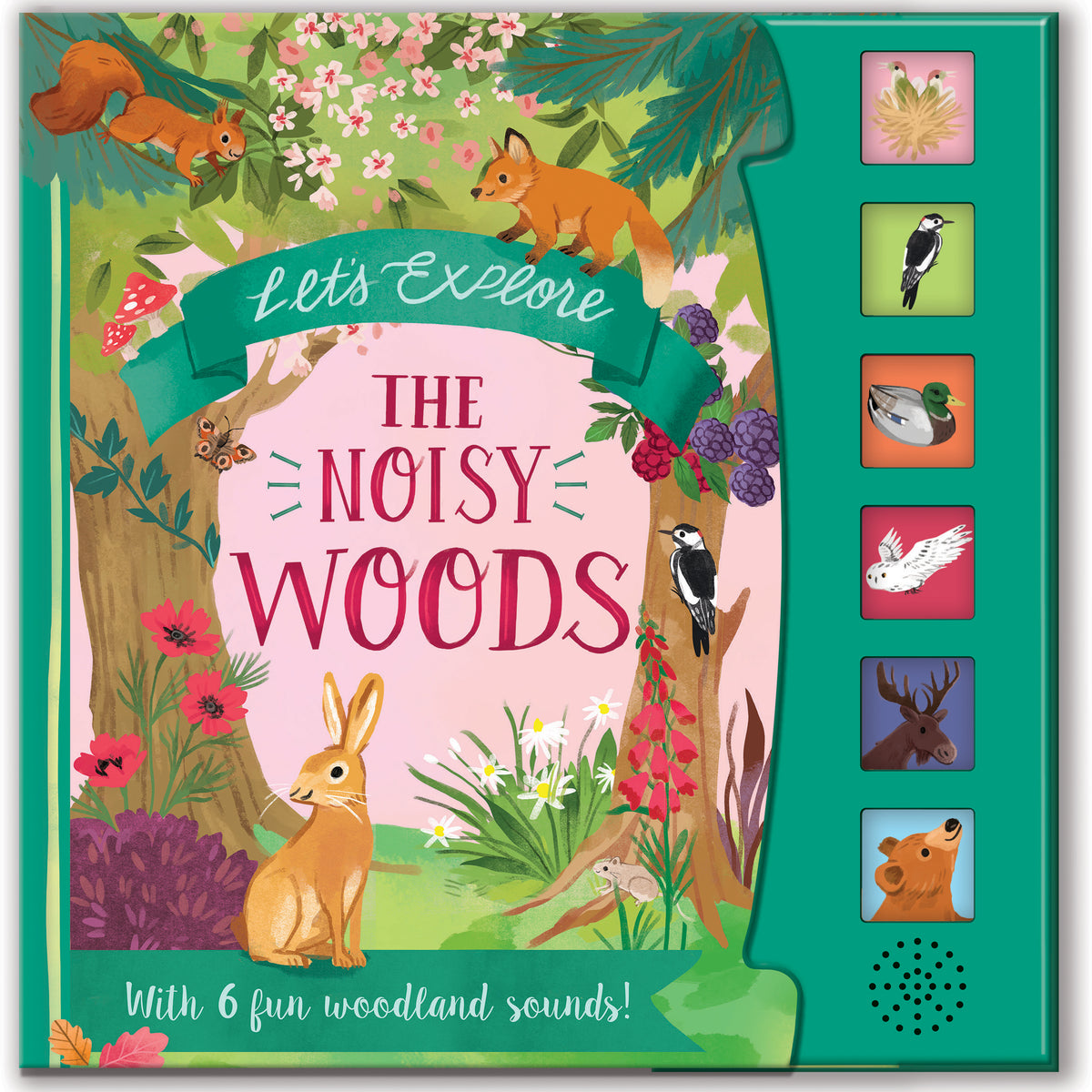 Let’s Explore The Noisy Woods - Children's 6 Button Sound Book – Robert ...