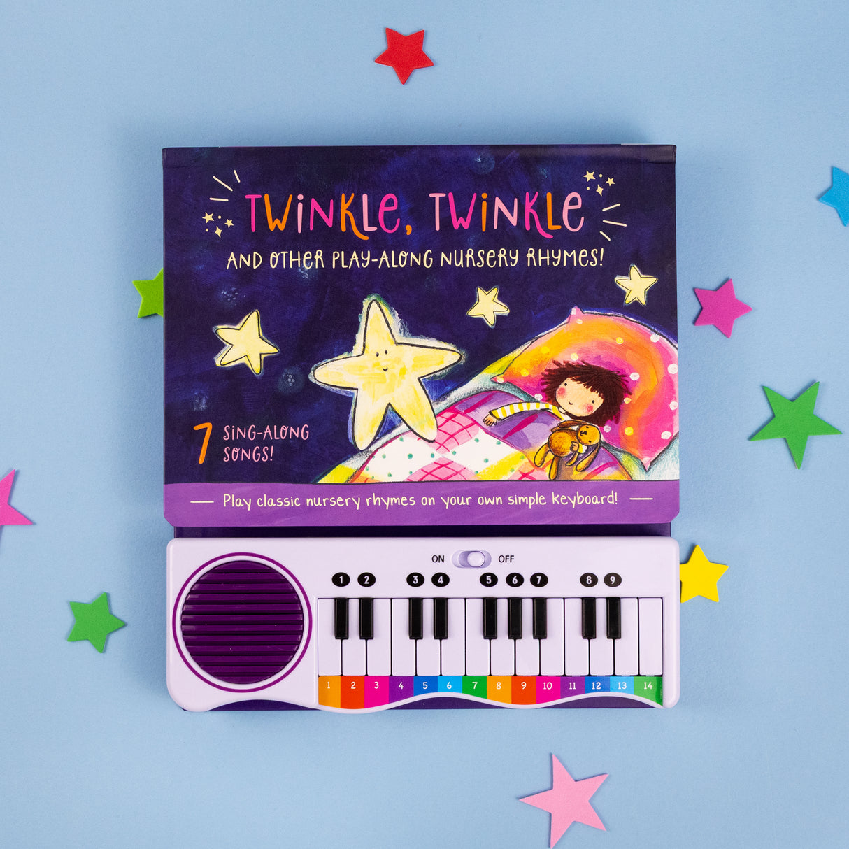 Twinkle, Twinkle – Colour-Coded Nursery Rhyme Piano Book