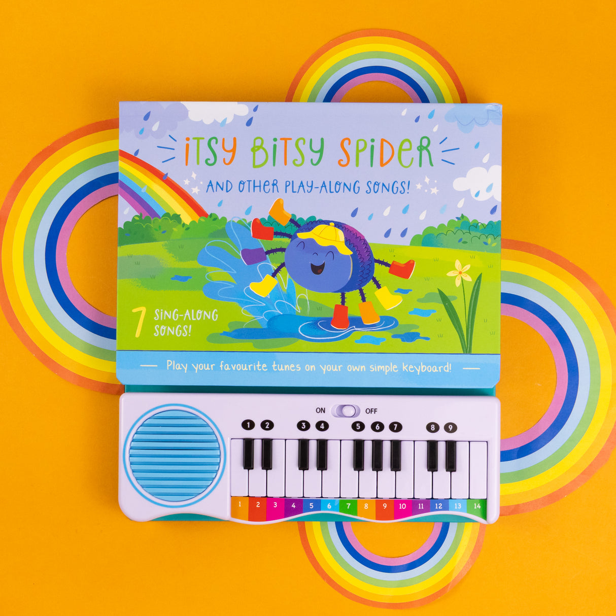 Itsy Bity Spider – Colour-Coded Nursery Rhyme Piano Book