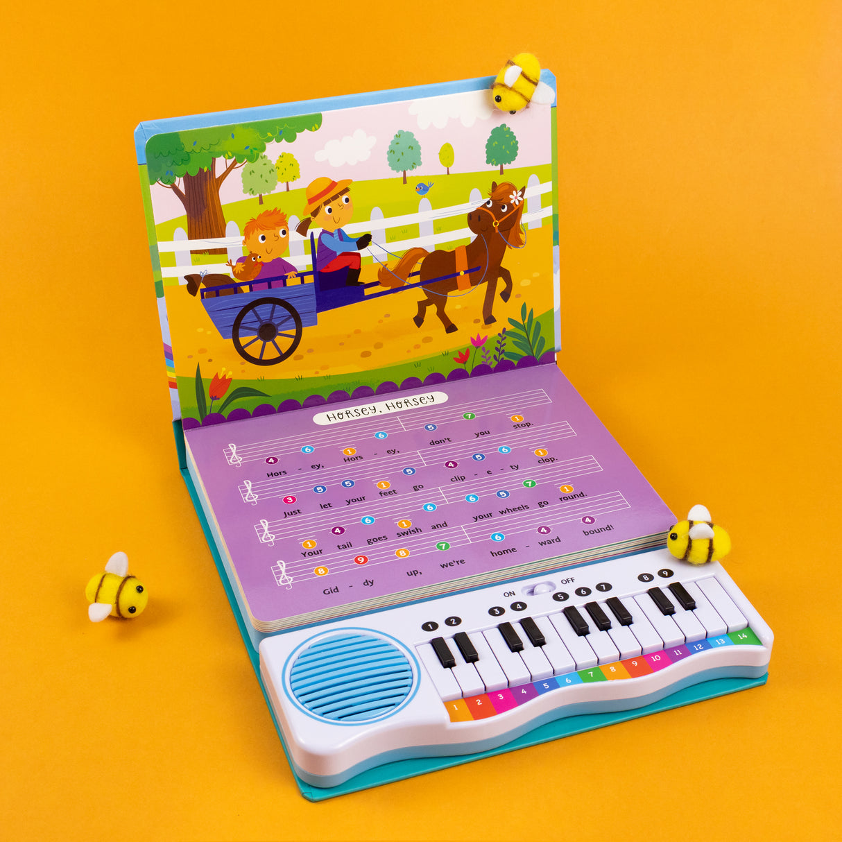 Itsy Bity Spider – Colour-Coded Nursery Rhyme Piano Book